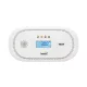 HOME CO10LCD szén-monoxid vészjelző, LCD kijelző , elemes, 2 év elem élettartam, 10 év érzékelő élettartam