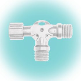   Home DLT T-elosztó fényfüzérhez, Home DLI, Home DLF termékcsaládhoz, kül- és beltéri kivitel, fehér