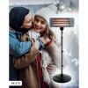 Home FK 272 álló kvarccsöves kültéri hősugárzó, 650W/1350W, IPX4 védelem