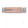 HOME FK20 kvarccsöves fűtőtest, 1200 W, 2 fokozat, fémház, falra szerelhető kivitel