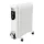 Home FKOS 13 M elektromos olajradiátor, 1000W/1500W/2500W, 13 tagú, fehér