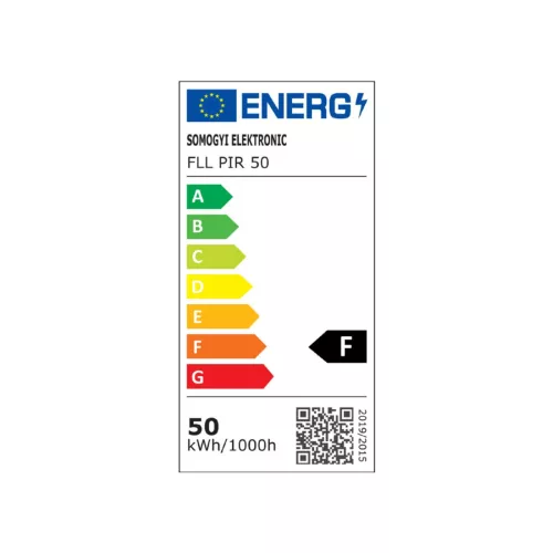 Home FLL PIR 50 LED fényvető, PIR mozgásérzékelő, 140°, 50 W, 4000 lm,