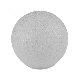 EVA gömb dekoráció, 2 melegfehér LED, Ø15 cm