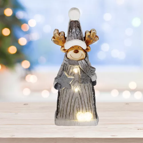 LED-es kerámia figura