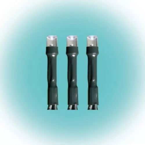 Home KKL 500C/WH LED-es fényfüzér, 35 m / 500 db hidegfehér LED, állófényű, zöld vezeték, hálózati adapter, kül- és beltéri kivitel