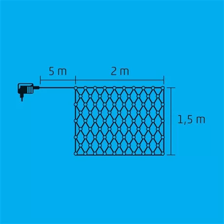 Home by Somogyi LEDES KÜLTÉRI HÁLÓ KLN 160C/WW