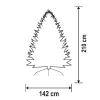 Home KMF 4/210 műfenyő, 210 cm magasság, 142 cm átmérő