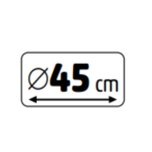 HOME KMK45LED LED-es műkoszorú, 45 cm, 35 db melegfehér LED, 8 programos, időzítés, 2D tűlevél, elemes tápellátás, beltéri kivitel