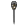 Home MX 200 napelemes kerti fáklya, 12 LED, automatikus, napelem és töltő, időjárásálló