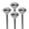 Home MX 802/4 napelemes kerti lámpa szett, 4 db, 1 db LED, fém és műanyag, automatikus, kristályszerű fej
