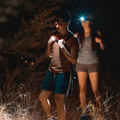NEBO NEB-HLP-0011-G Mycro Headlamp, 400 lm fejlámpa, IP67, 3 üzemmód, 500 mAh