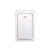 Home NVKP 01 elem nélküli távkapcsoló, csengők és hálózati kapcsolók bővítéséhez, 120 m hatótáv, víznek fokozottan ellenálló, kinetikus energia