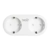 Home NVS 32 PRO SMART elosztó, SMART LIFE alkalmazással távolról vezérelhető, 2 db földelt aljzat gyermekvédelemmel, Wi-Fi 2,4 GHz 802.11 b/g/n