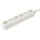 Home by Somogyi 4euro+4védőér. aljzat 3m - NV 18-3/WH/1,5