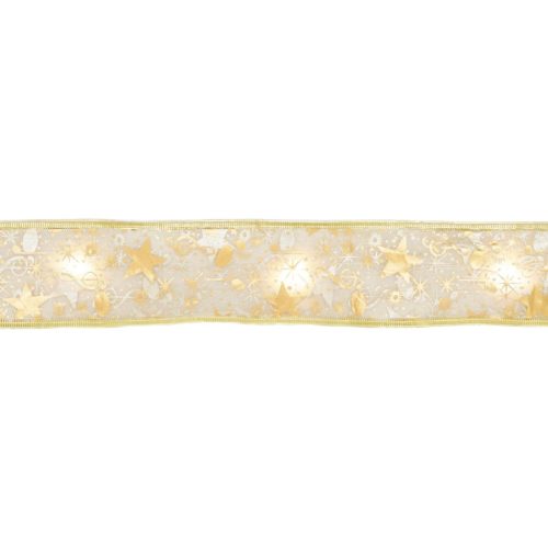 Home RLS5WW mintás LED szalag, 50 db micro LED, kül- és beléri kivitel, 5 m, ismétlődő időzítés, 8 funkció, elemes