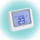 SALUS RT520 vezetékes szobatermosztát, Opentherm csatlakozó, kontaktus kimenet, LCD, PIN kód, szerviz figyelmeztető, 5 - 32,5 °C