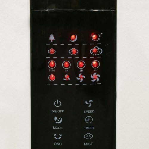 Párásító Ventilátor, Fehér, 90 W