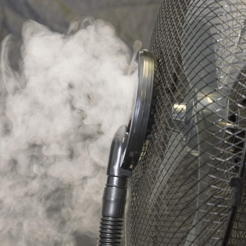 Párásító Ventilátor, Fehér, 90 W