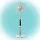Home SFR 40 3D álló ventilátor, 60 W, 3 fokozat, 40 cm-es lapátátmérő, 3D-s oszcillálás, távirányító, átlátszó lapát, LED kijelző, fehér