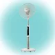 Home SFR 40 3D álló ventilátor, 60 W, 3 fokozat, 40 cm-es lapátátmérő, 3D-s oszcillálás, távirányító, átlátszó lapát, LED kijelző, fehér