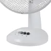 Asztali ventilátor, 30 cm, 40 W, fehér