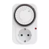 Home TG 3 mechanikus beltéri időzítő óra, 24 órára programozható, naponta ismétlődő kapcsolások, 250 V, 3680 W