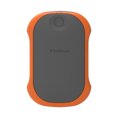 THAW THA-HND-0013-G újratölthető kézmelegítő, powerbank funkcióval, nagy, 10.000 mAh kapacitás, újratölthető, 3 üzemmód, max. 60 °C