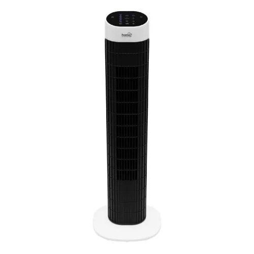 Home TWFR100B oszlopventilátor, 45 W, 3 sebességfokozat, távirányító, kikapcsolás időzítés, oszcillálás, nagy méretű kijelző