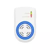 Home UH12 DualEffect rágcsálóriasztó, ultrahangos és elektromágneses, egér, patkány, fix vagy váltakozó frekvenciák, éjszakai irányfény, LED fényforrás