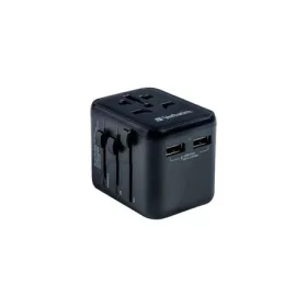 Verbatim UTAZÓ ADAPTER, UNIVERZÁLIS, 2XUSB 49543