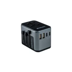   Verbatim UTAZÓ ADAPTER, UNIVERZÁLIS, USB-A(QC 3.0)/USB-C(PD30W)2XUSB 49545