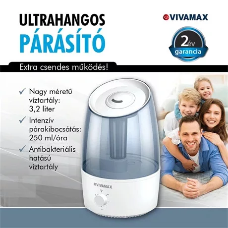 Vivamax PÁRÁSÍTÓ ULTRAHANGOS GO-2029